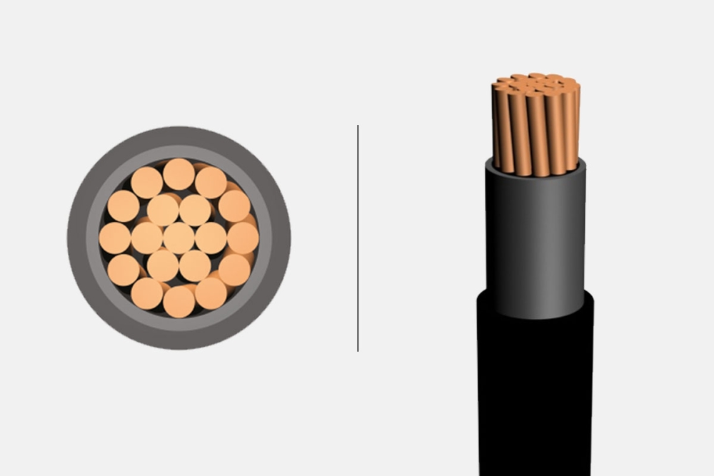 0.6/1 kV PVC Insulated, Single Core Cables With Copper Conductor